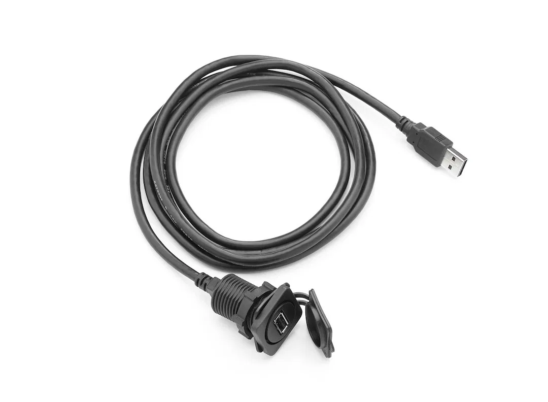 CMC-USB1X-PNL – CLARION USB Outlet, Single USB Port For Panel-Mounting, USB 2.0 & 3.0. Charges Only If Power Is Suppl...
